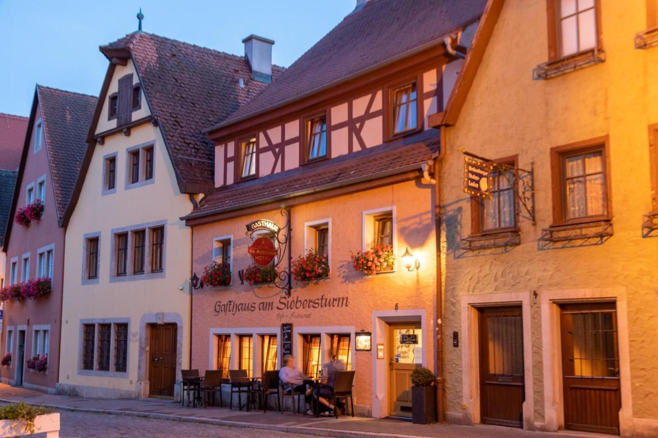 Hotel Am Siebersturm Ротенбург-на-Таубері Екстер'єр фото